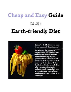 Cheap and Easy Guide to an Earth-Friendly Diet