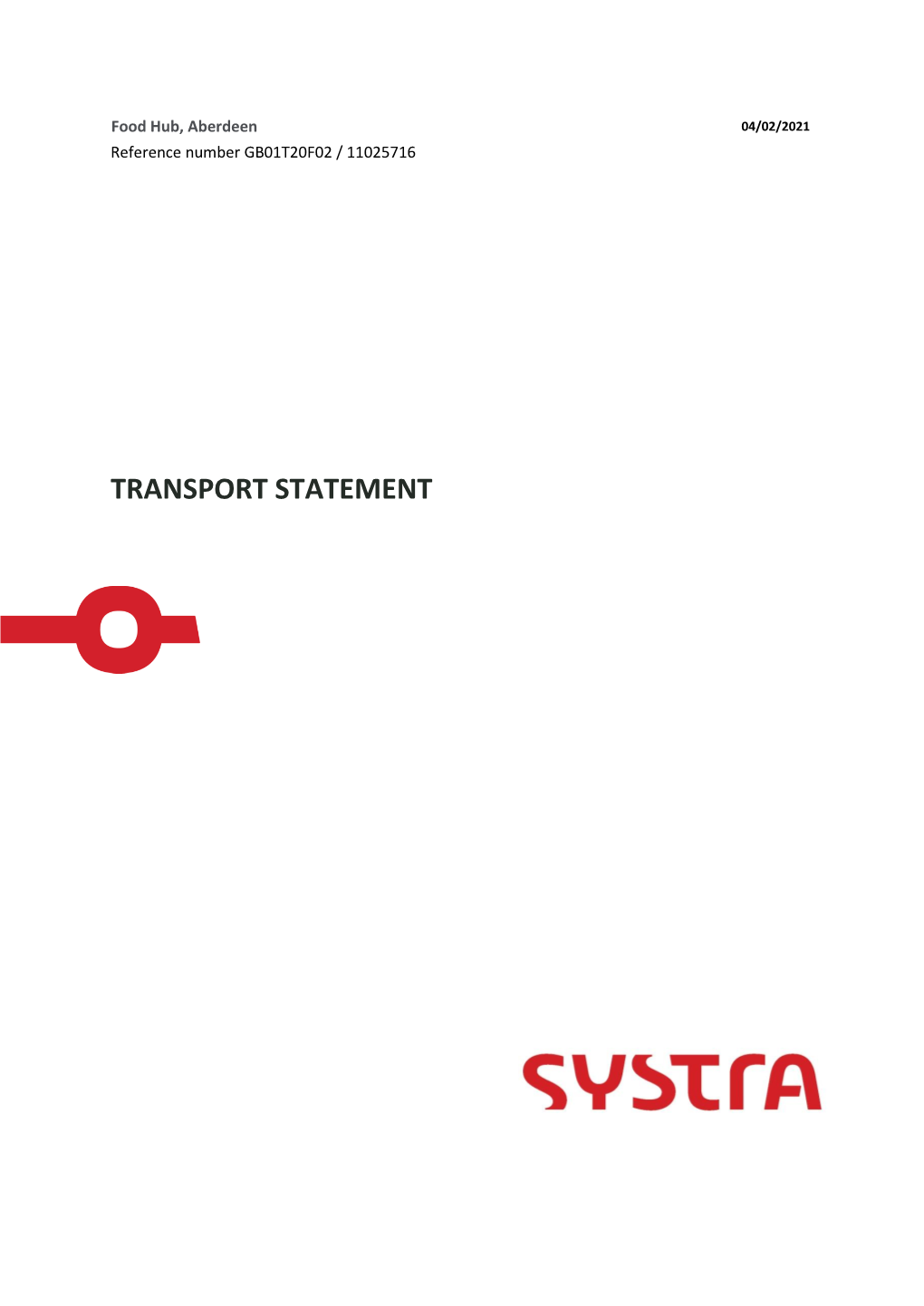 Transport Statement