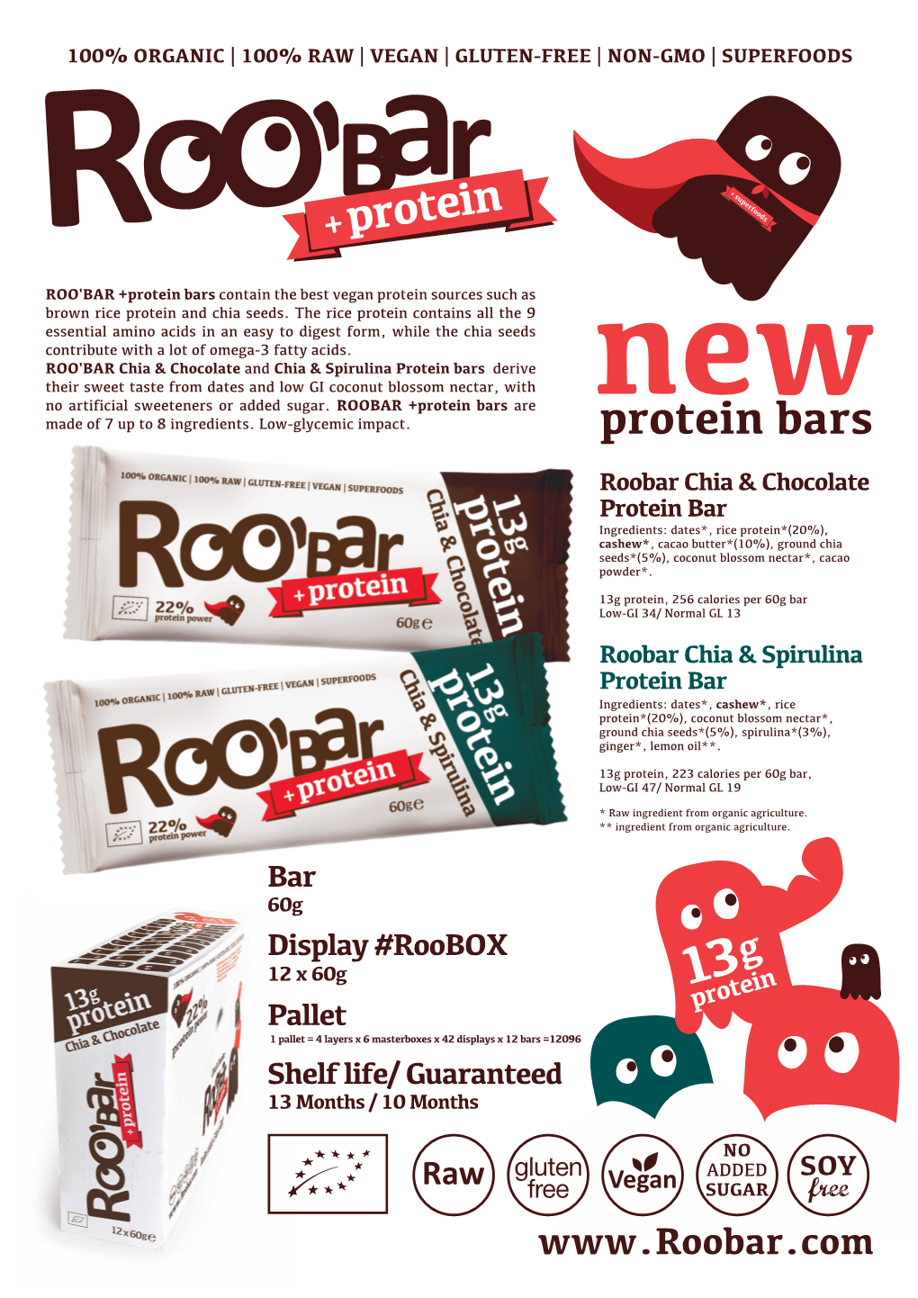 Protein Bars Contain the Best Vegan Protein Sources Such As Brown Rice Protein and Chia Seeds