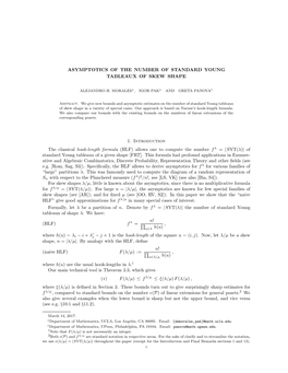 Asymptotics of the Number of Standard Young Tableaux of Skew Shape