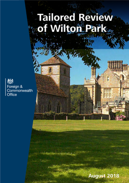 Tailored Review of Wilton Park