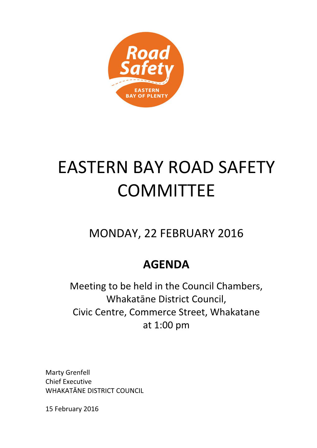 Eastern Bay Road Safety Committee 22