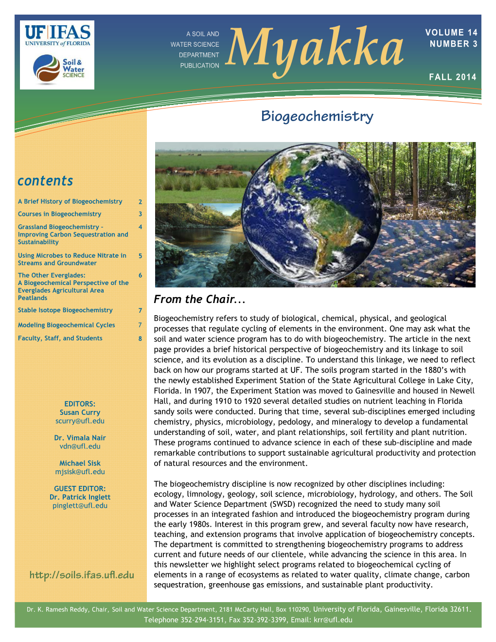 Biogeochemistry