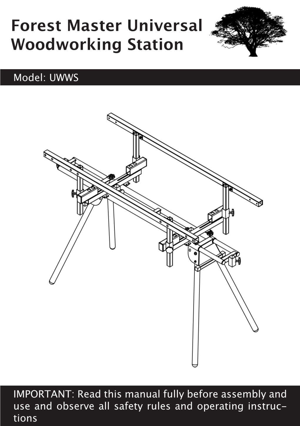 Forest Master Universal Woodworking Station