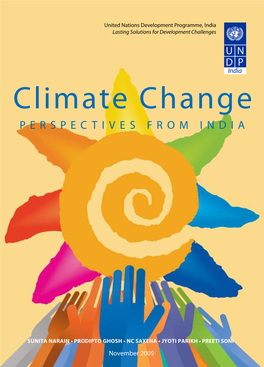CLIMATE CHANGE: PERSPECTIVES from India