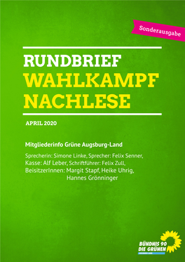 Wahlkampf Nachlese