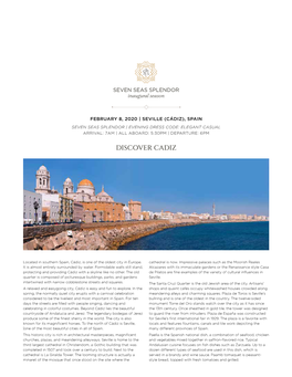 Discover Cadiz