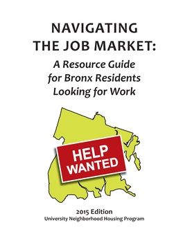 Bronx Jobs Guide