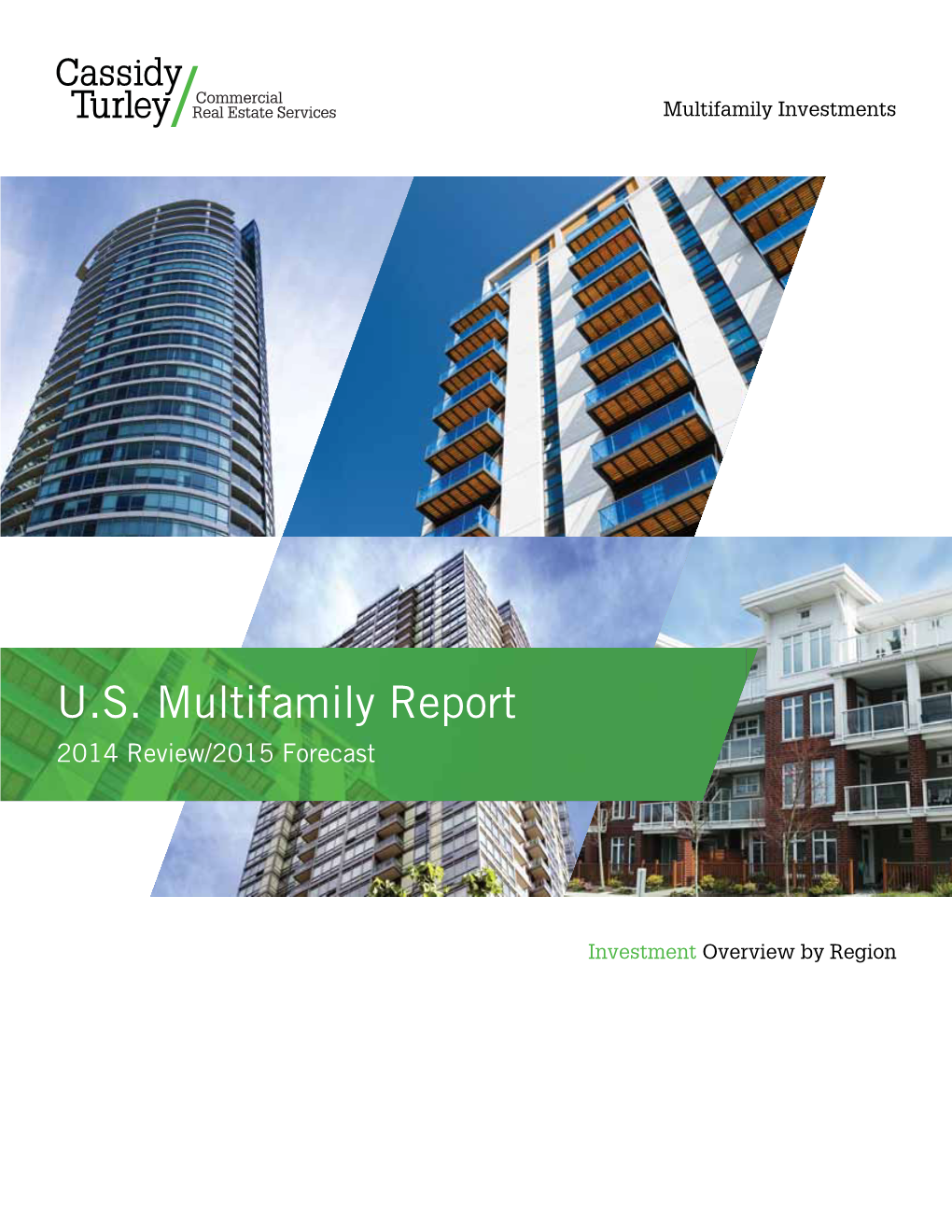 U.S. Multifamily Report 2014 Review/2015 Forecast