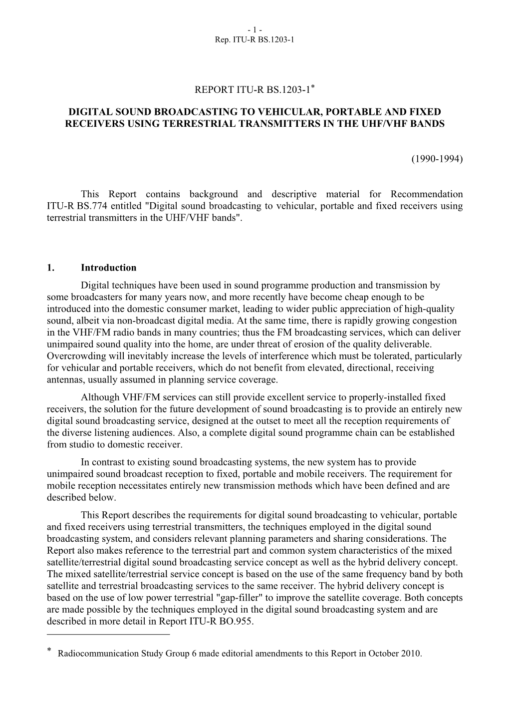 ITU Document