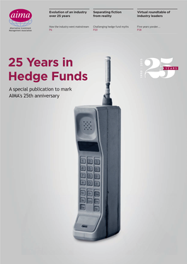 25 Years in Hedge Funds