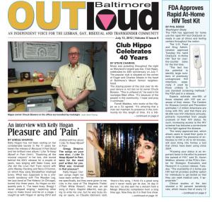 Baltimore Outloud July 13, 2012 Issue