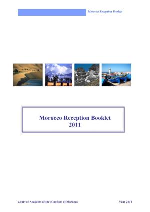Morocco Reception Booklet 2011