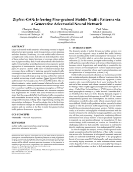 Zipnet-GAN: Inferring Fine-Grained Mobile Traffic Patterns Via A