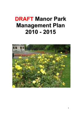 DRAFT Manor Park
