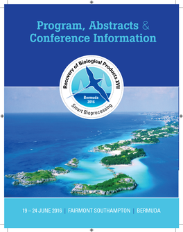 Program, Abstracts & Conference Information
