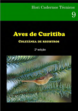 Aves De Curitiba: Coletânea De Registros