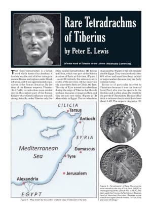 Rare Tetradrachms of Tiberius by Peter E