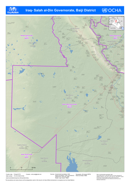 Iraq- Salah Al-Din Governorate, Baiji District