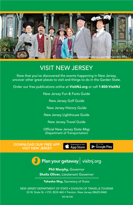 Free New Jersey Travel Guide