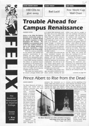 Felix Issue 1103, 1998