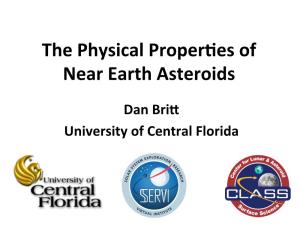 The Physical Propermes of Near Earth Asteroids