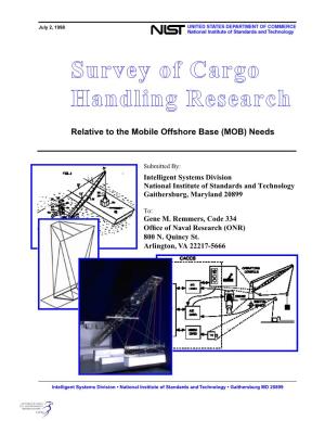 Survey of Cargo Handling Research
