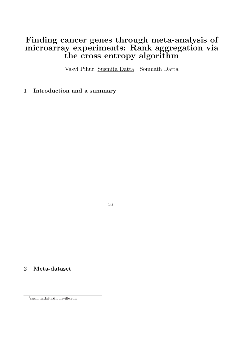 Rank Aggregation Via the Cross Entropy Algorithm