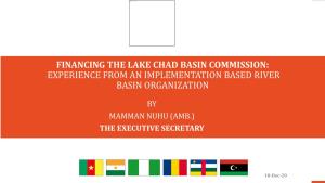 Financing the Lake Chad Basin Commission: Experience from an Implementation Based River Basin Organization
