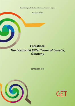 The Horizontal Eiffel Tower of Lusatia, Germany