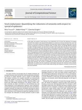 Viral Conductance: Quantifying the Robustness of Networks with Respect to Spread of Epidemics