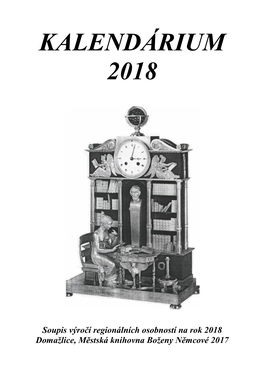 Roční Kalendárium 2018