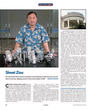 Ziwei Zou, SE Electronics