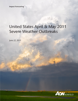 United States April & May 2011 Severe Weather Outbreaks