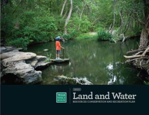 2015 Land and Water Resources Conservation and Recreation Plan