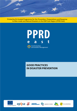 Good Practices in Disaster Prevention