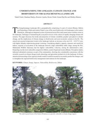 Understanding the Linkages: Climate Change and Biodiversity in the Kangchenjunga Landscape