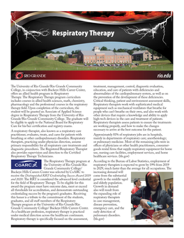 Respiratory Therapy