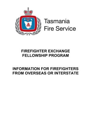 Information for Overseas and Interstate Firefighters