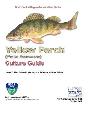 Yellow Perch (Perca Flavescens) Culture Guide