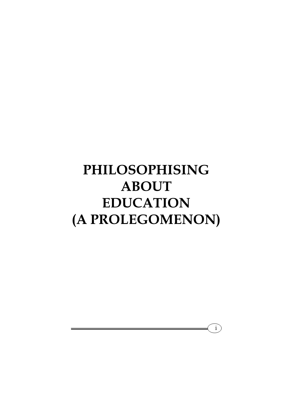 Inner Pages of Philosophising.Pdf