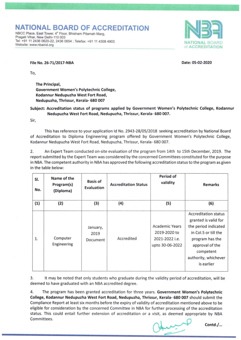 Print Government Women's Polytechnic College.Tif (2 Pages)