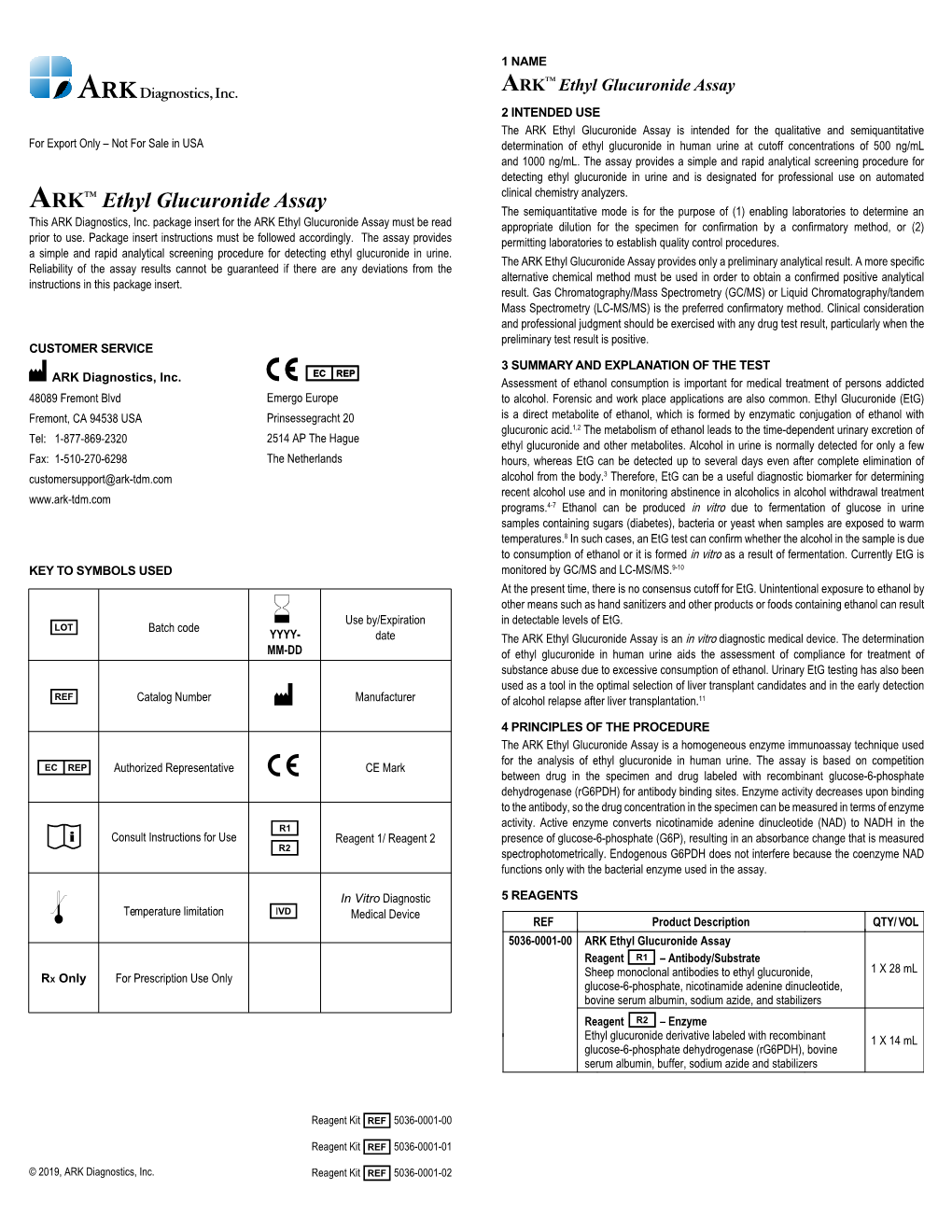 ARK™ Ethyl Glucuronide Assay