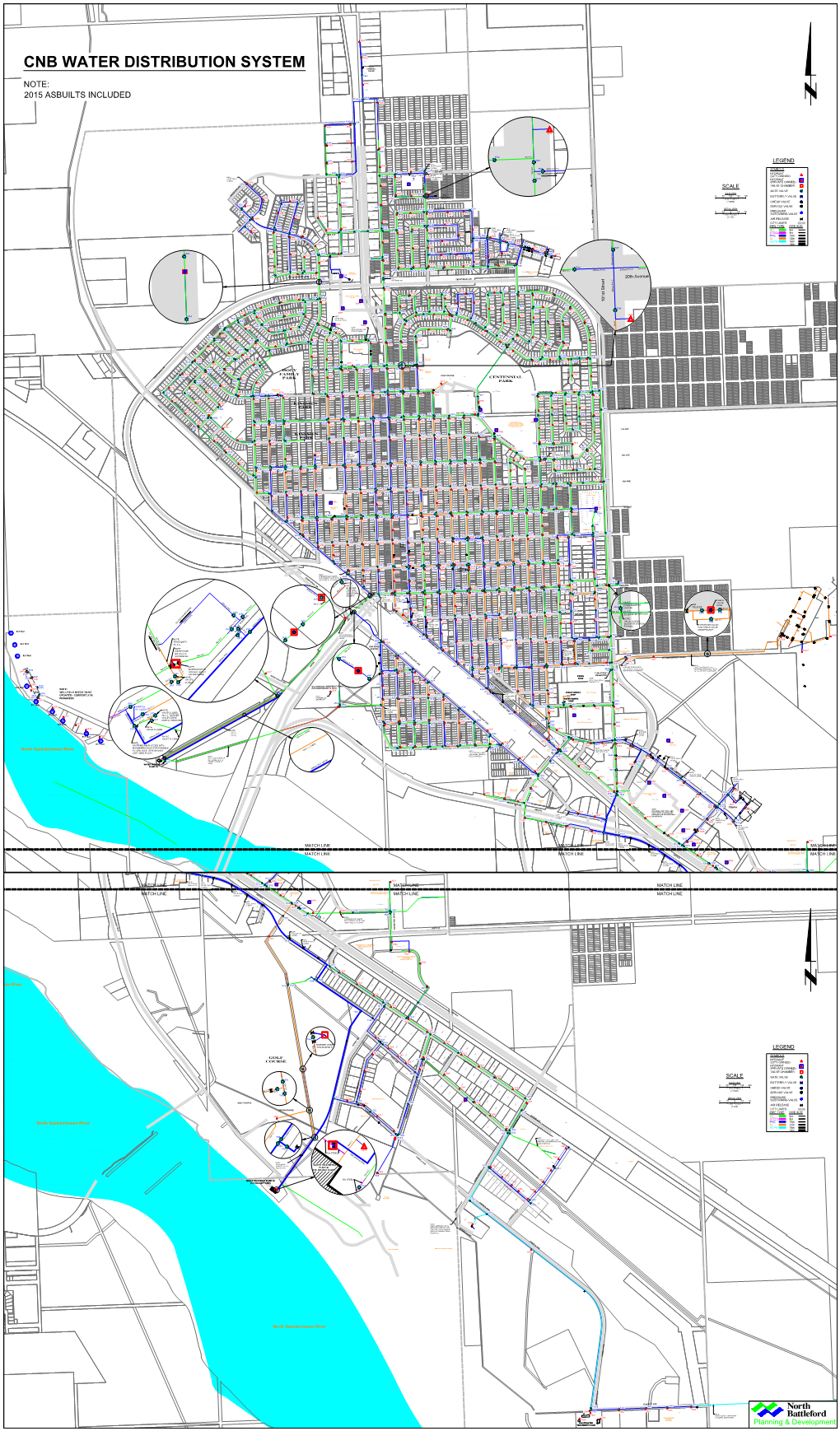 Cnb Water Distribution System Campbell Dodge 3042 8541 Note: 8045 3022