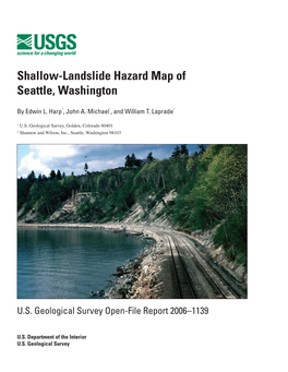 Shallow-Landslide Hazard Map of Seattle, Washington