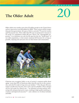 The Older Adult 20
