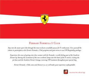 Ferrari Formula 1 Club