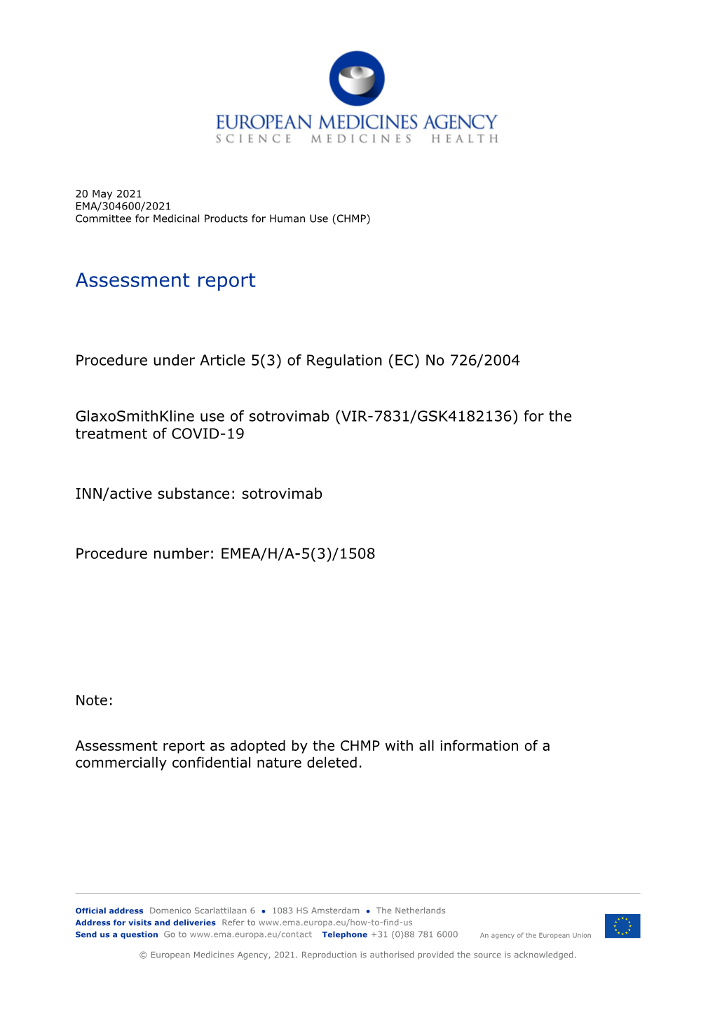 Assessment Report