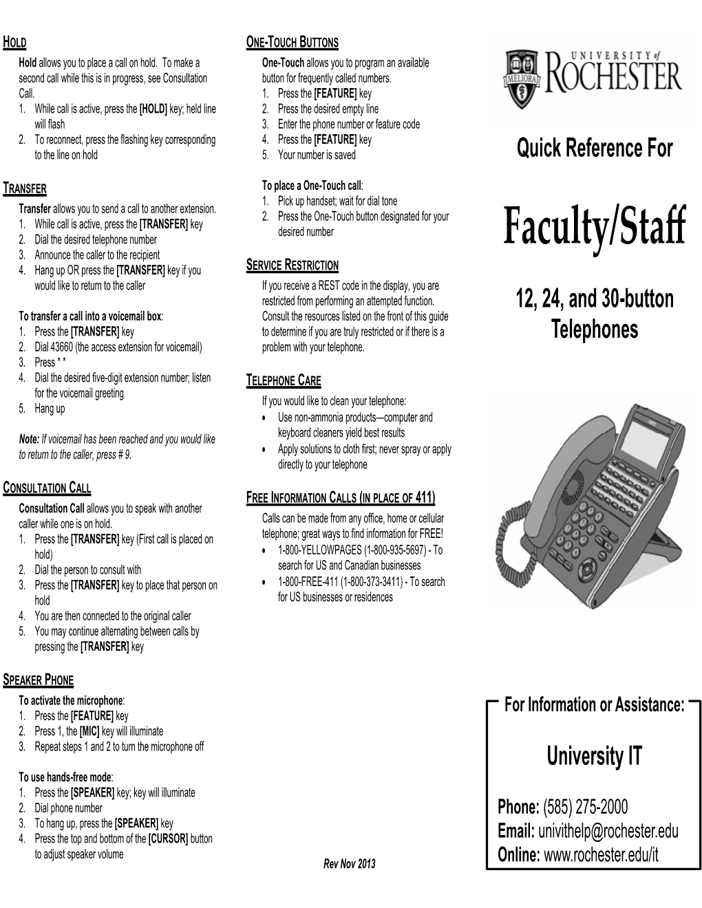 Faculty/Staff