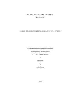 Coherent Ρ Meson Electroproduction Off Deuteron